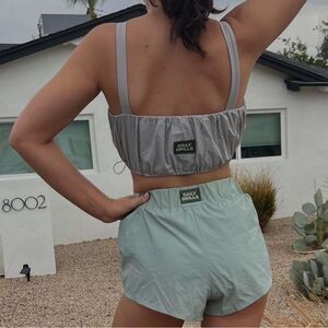 Daily Drills grey Bubble Bra size small